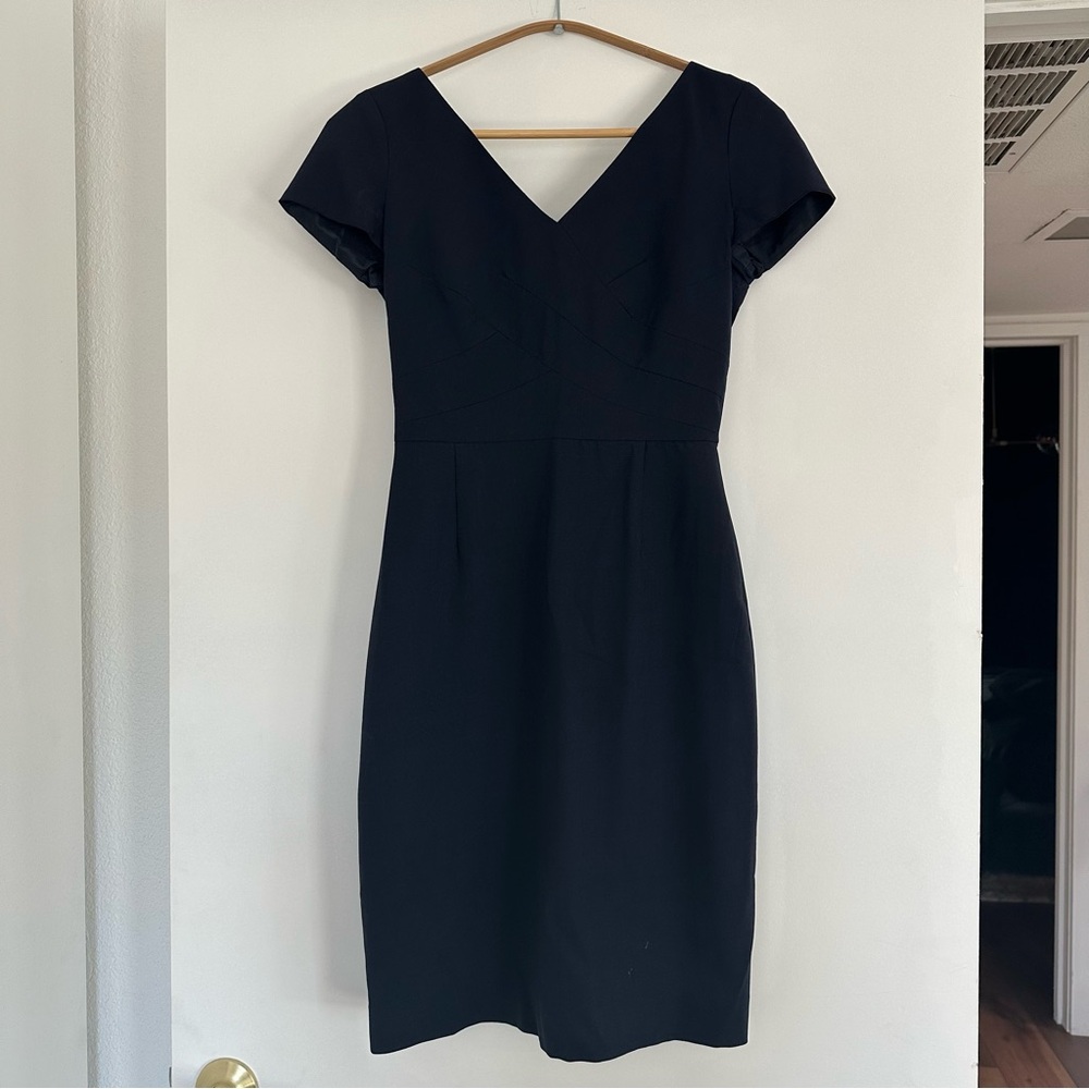 Banana Republic Navy Elegant Sheath Dress (*READ Description*) Size 0